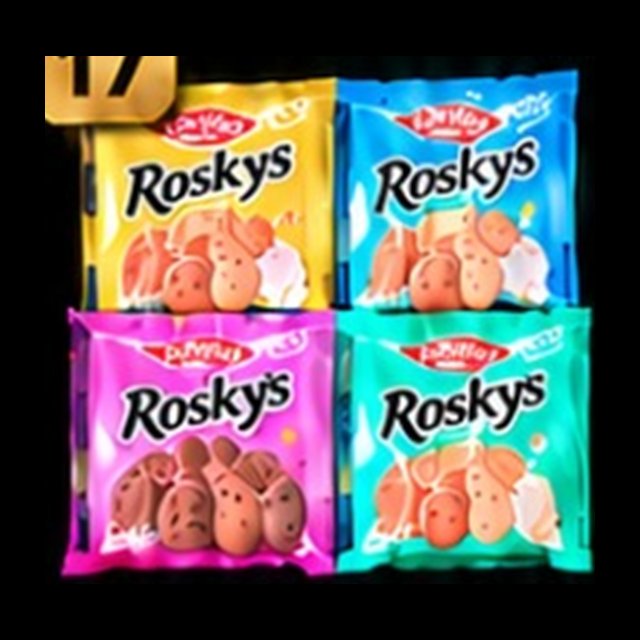 Tasty Treats Roskys 350g packaging